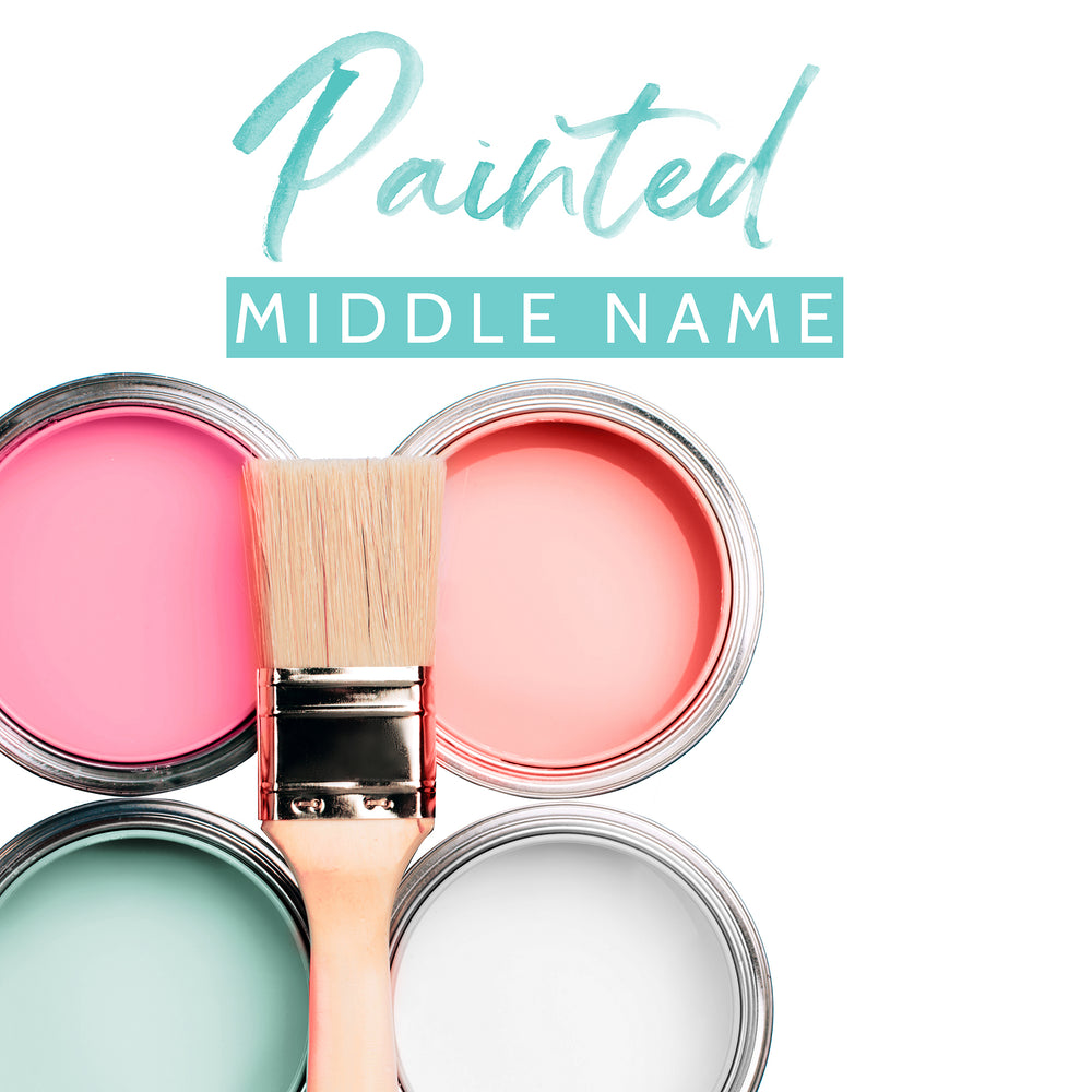 Paint Add-On - Middle Name Only